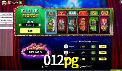 A Emoção da Loteria na 012pg: Uma Chance de Mudança de Vida